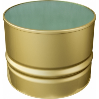 Barrel Table Gold