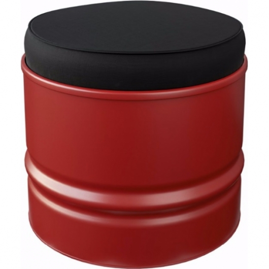 Пуф Barrel Red красного цвета в аренду