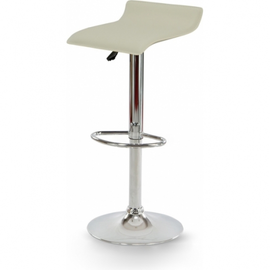 Барный стул Hi-Tech White белого цвета в аренду