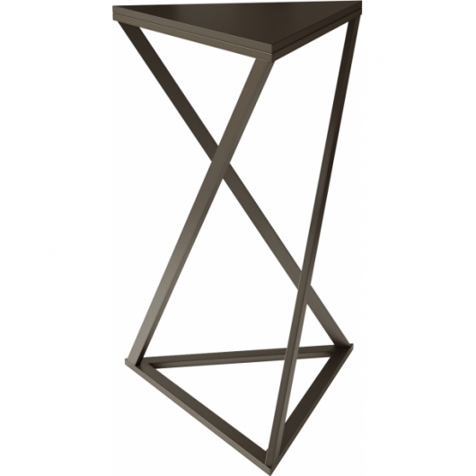 Фуршетный стол Triangle BB черного цвета в аренду